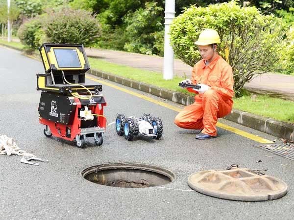 雷山管道机器人检测
